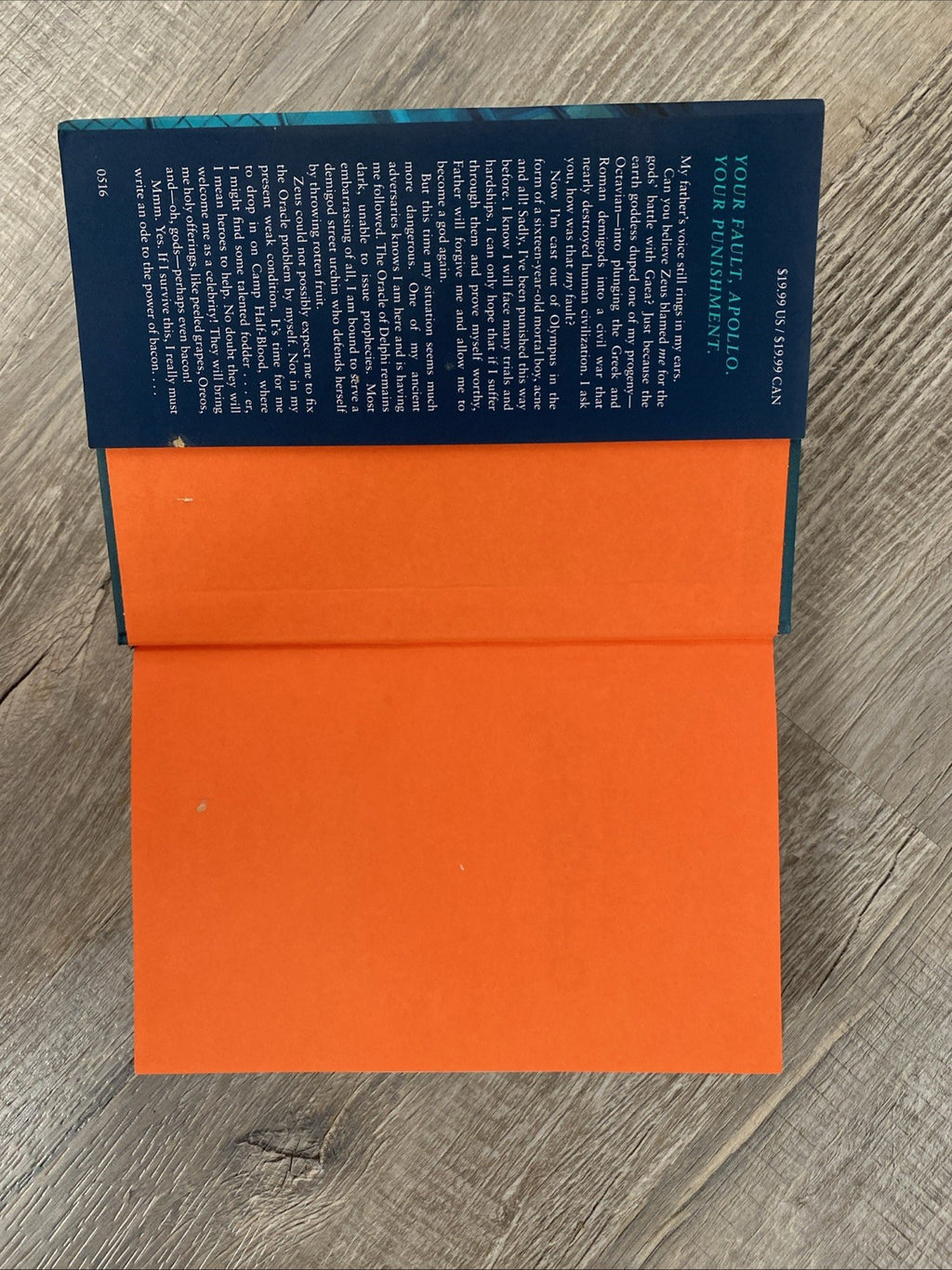 The Hidden Oracle: Walmart Edition (The Trials of Apollo) - Hardcover - GOOD