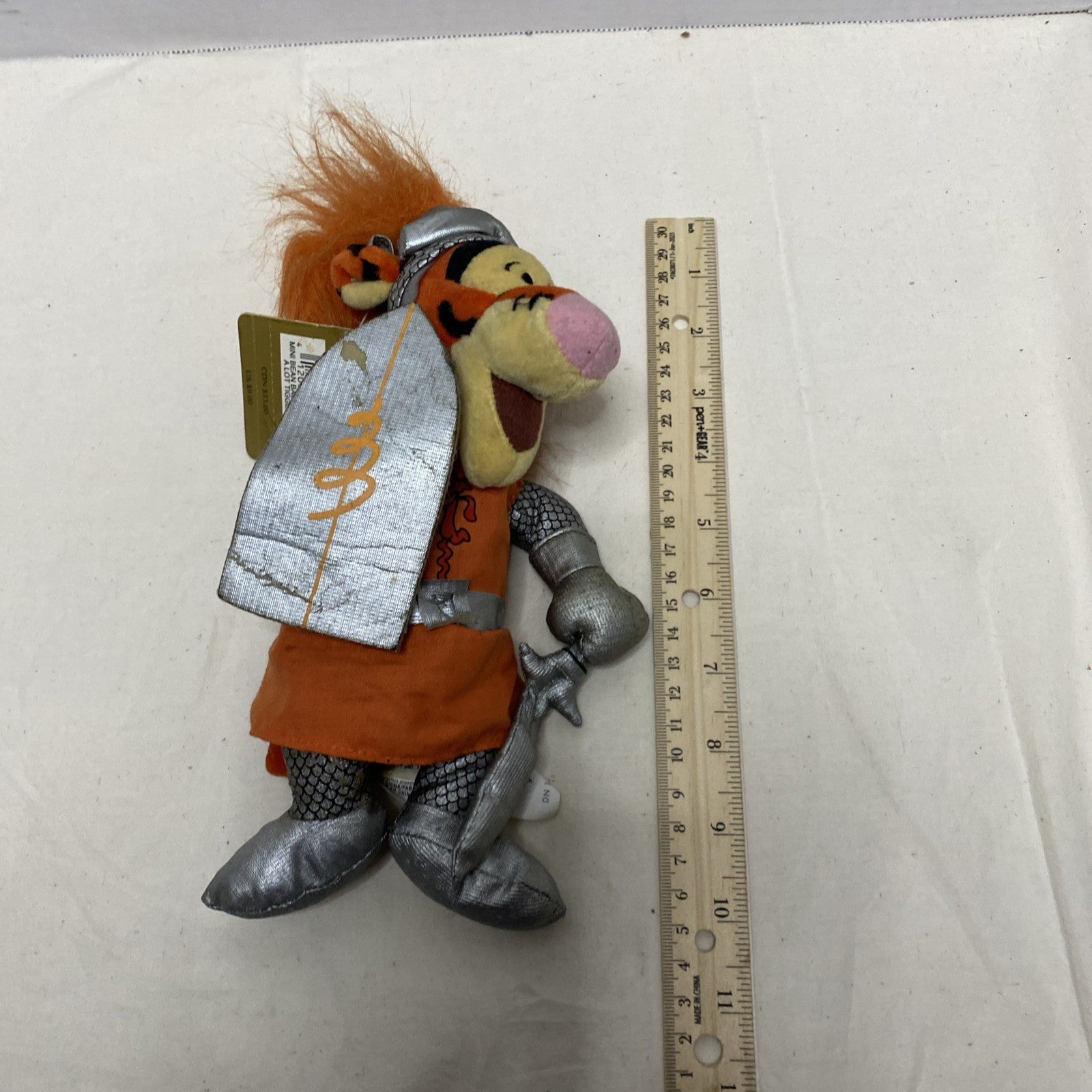 Winnie the Pooh Tigger Sir Bounce A Lot 9" Bean Bag Plush NOS