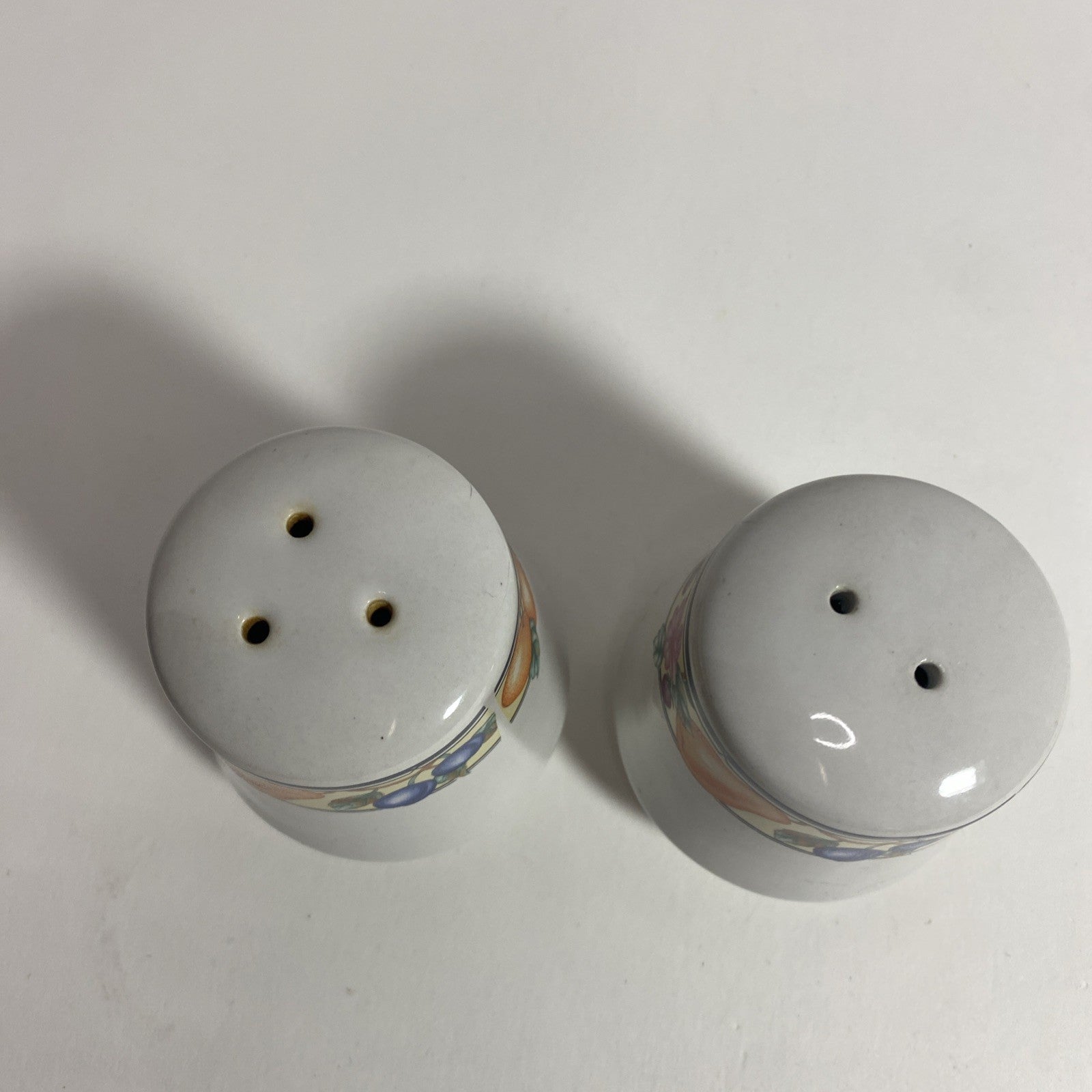 Oneida The Select Collection Orchard Stoneware Salt and Pepper Shaker- Pre-Owned