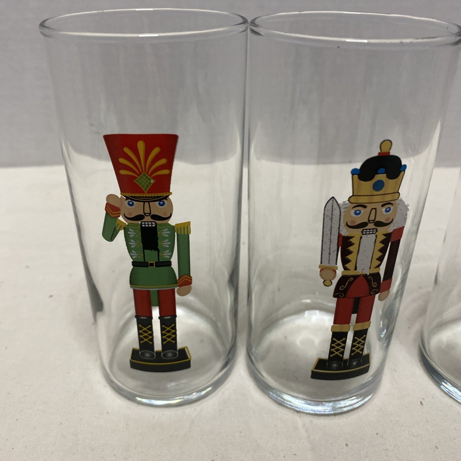 Set Of 4 “Nutcracker” Glasses