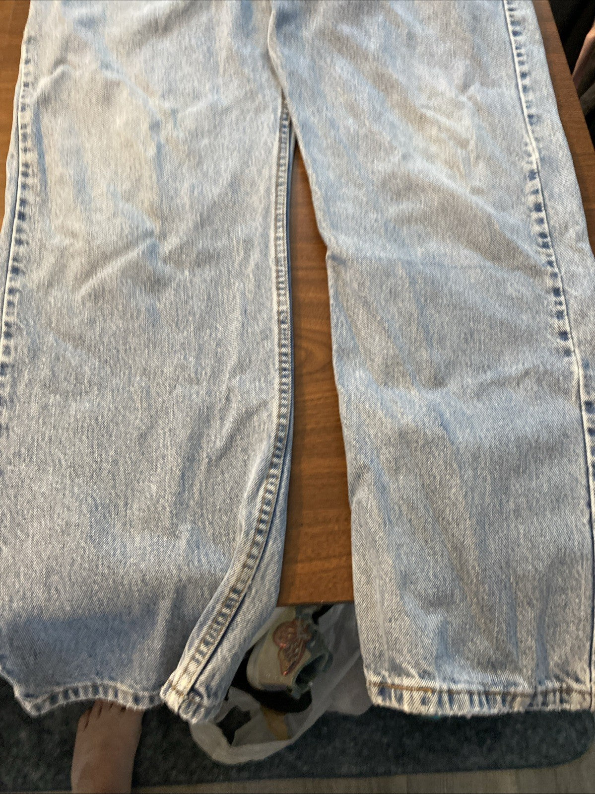 Levi men’s 505 relax 40×30 jeans Worn