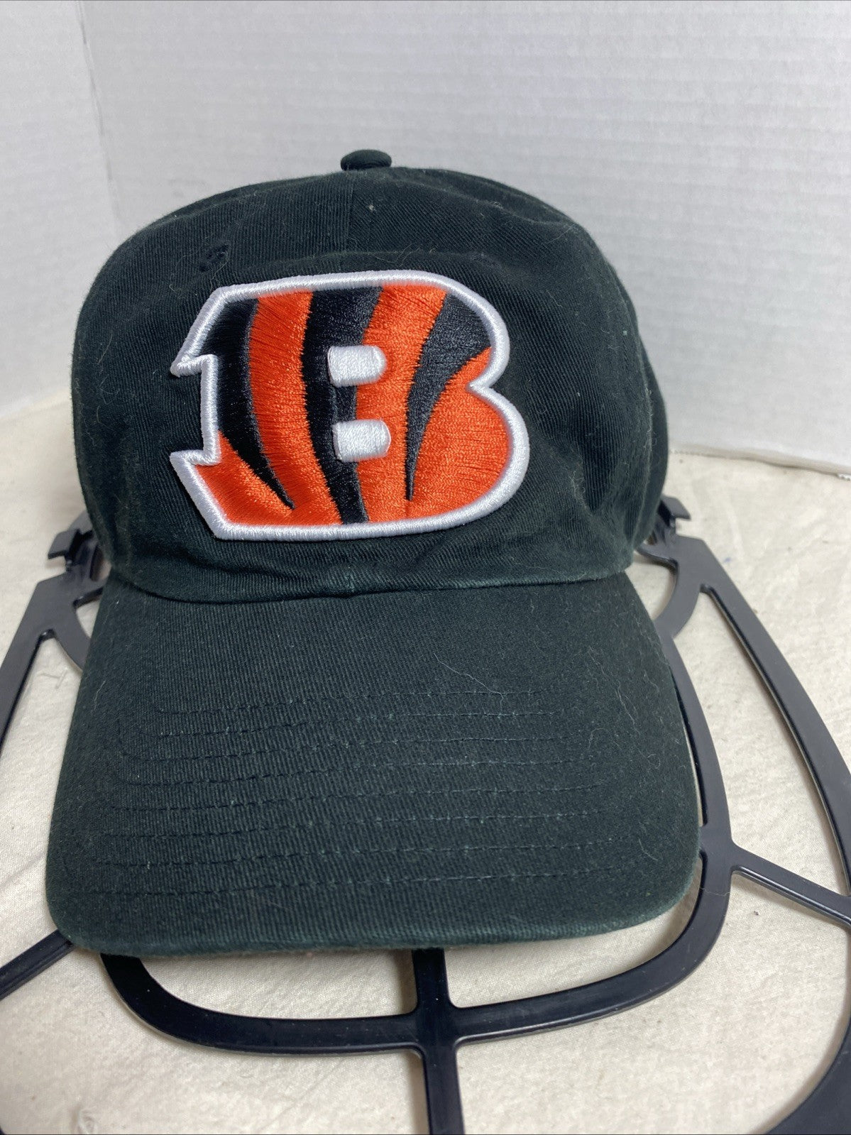 Cincinnati Bengals Fanatic Adjustable Hat Cap NFL Black Orange Official