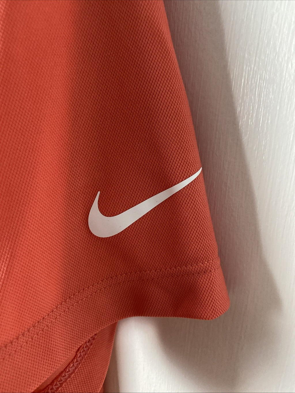 Nike Golf  Dri Fit  Coral Short Sleeve Men's size Medium