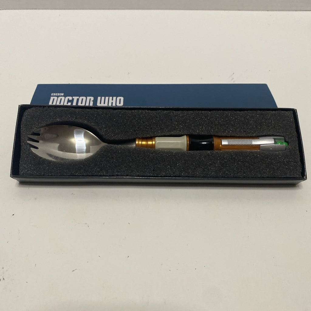 Doctor Who Sonic Spork Loot Crate Exclusive Official BBC Spoon Fork CIB UNUSED