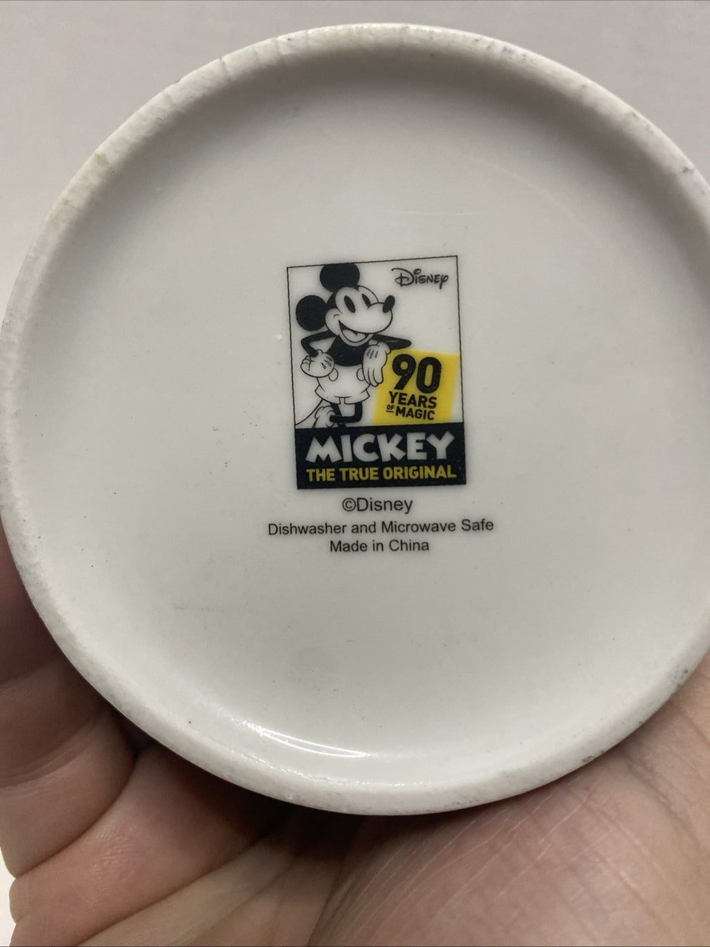 Disney 90 Years Of Magic Mickey Mouse “Oh Hello” Coffee/Tea Cup/Mug NEW