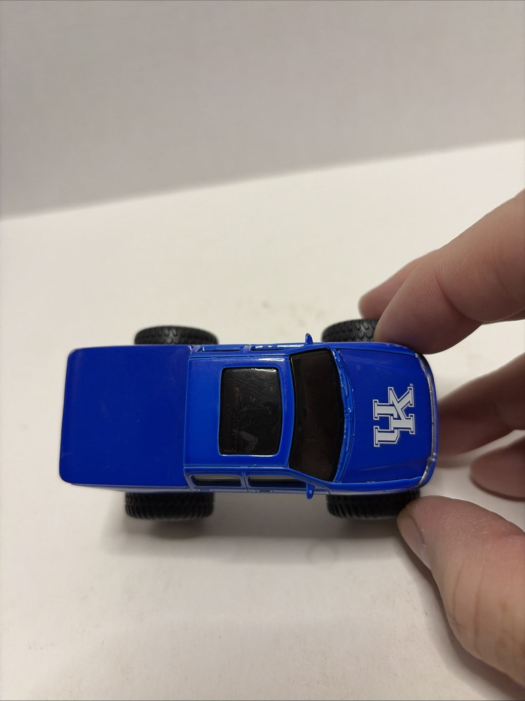 2004 Smart Bean University Of Kentucky Wildcats 4X4 Blue Pullback Truck Toy