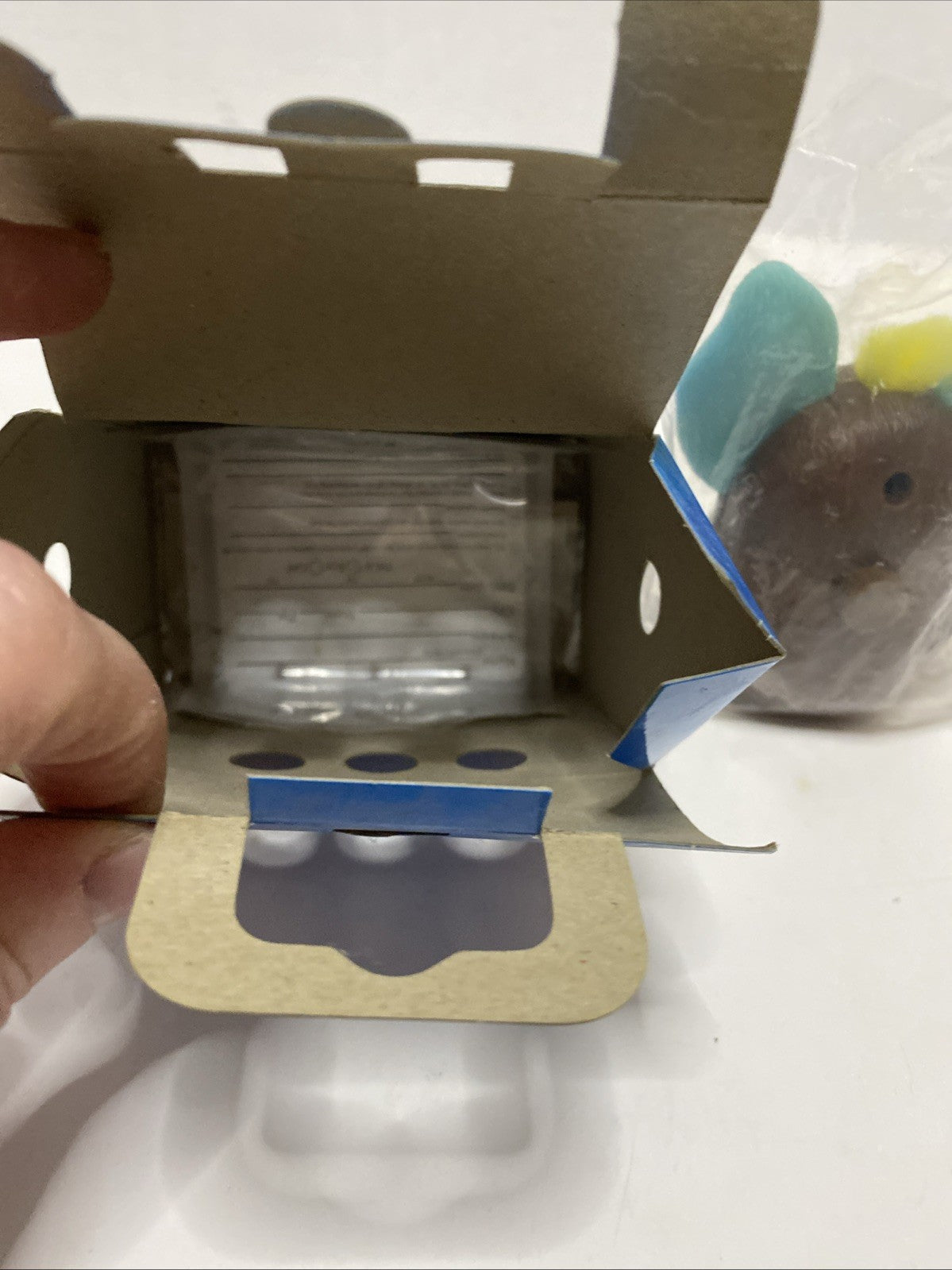 Vintage Furby Burger King Hasbro 2005 New In Box Sealed Blue Aqua Teal Yellow