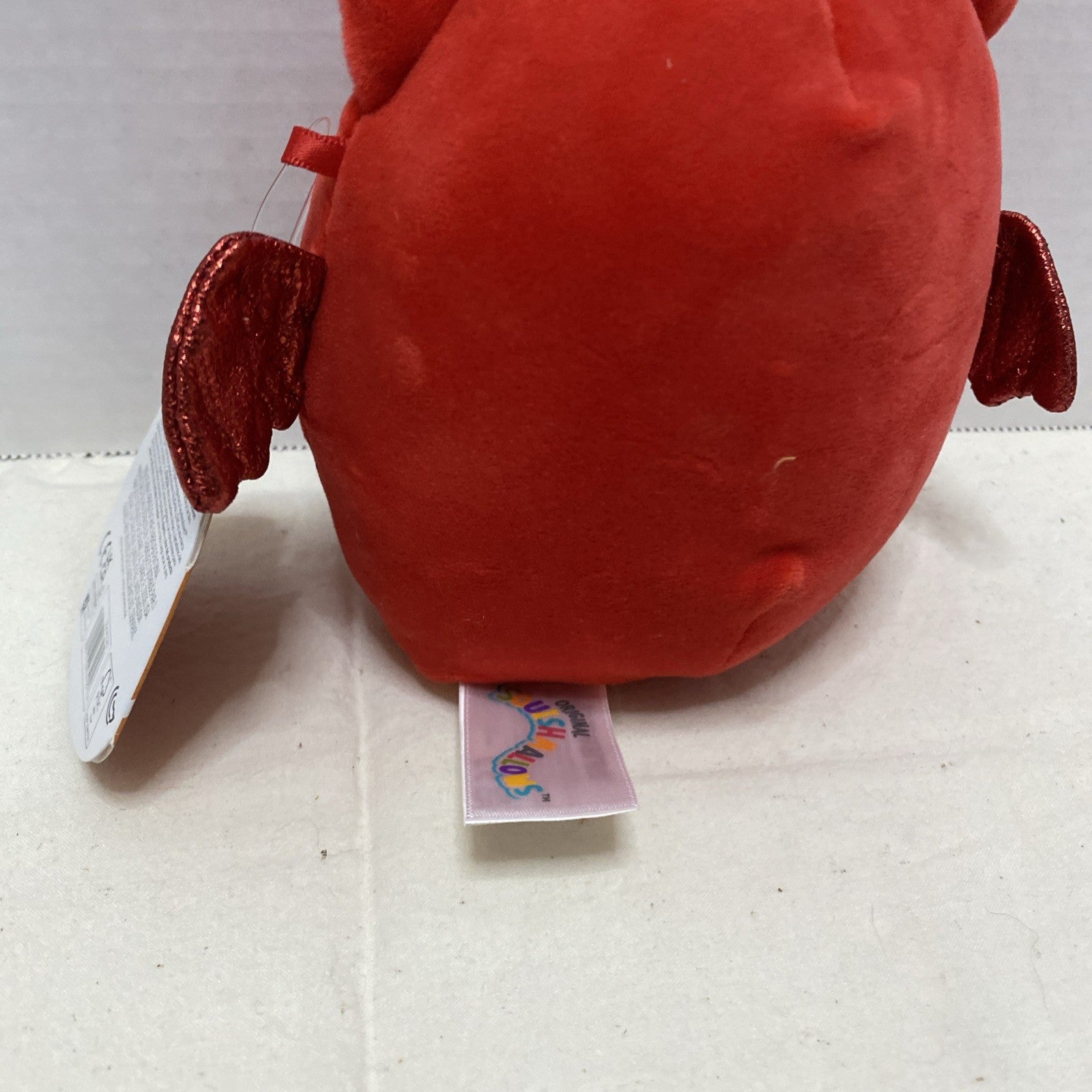 Squishmallows Halloween Valentine the Bat Fuzzy Belly 5 Inch Soft Plush New