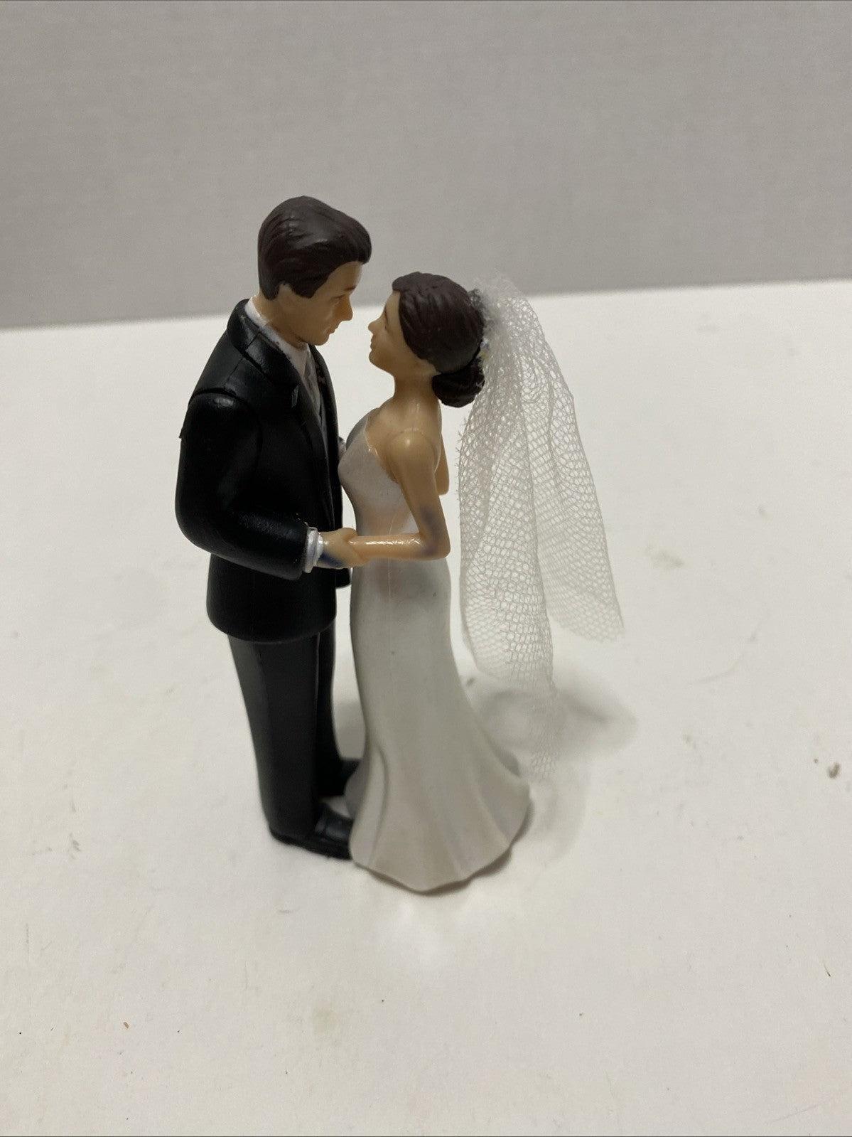 Wedding Bride and Groom Newlywed Cake Topper Love Reception