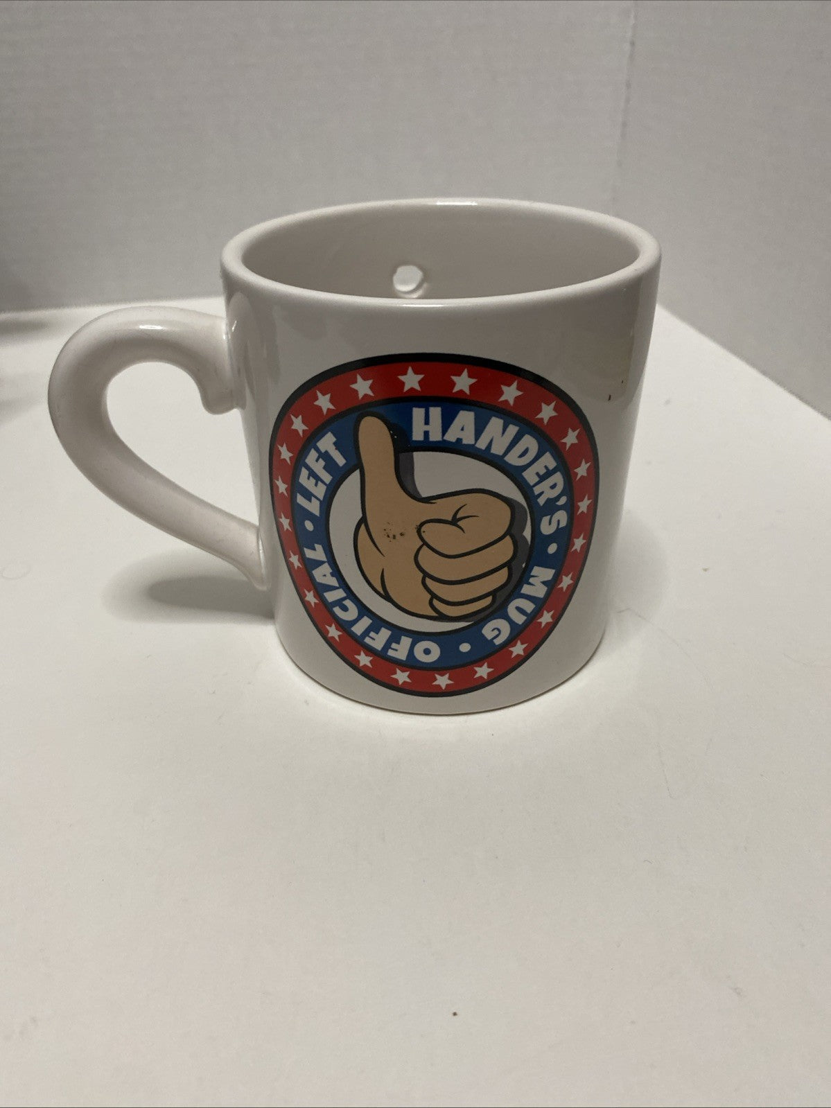 Official Left Hander's Coffee Tea Mug Novelty Big Mouth Toys
