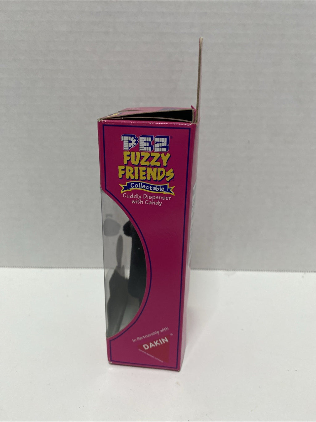 PEZ Fuzzy Friends Cuddly Candy Dispenser Molly the Black Poodle Dog NEW