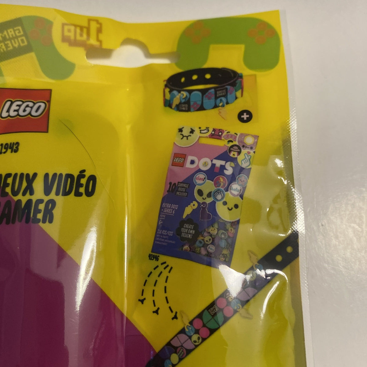 Lego Dots 41943 Gamer Bracelets with Charms Building Set