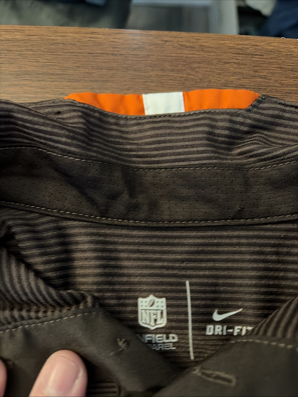 Nike Dry Fit Nfl On Field Apparel Cleveland Browns Men’s Short Sleeve Size Large