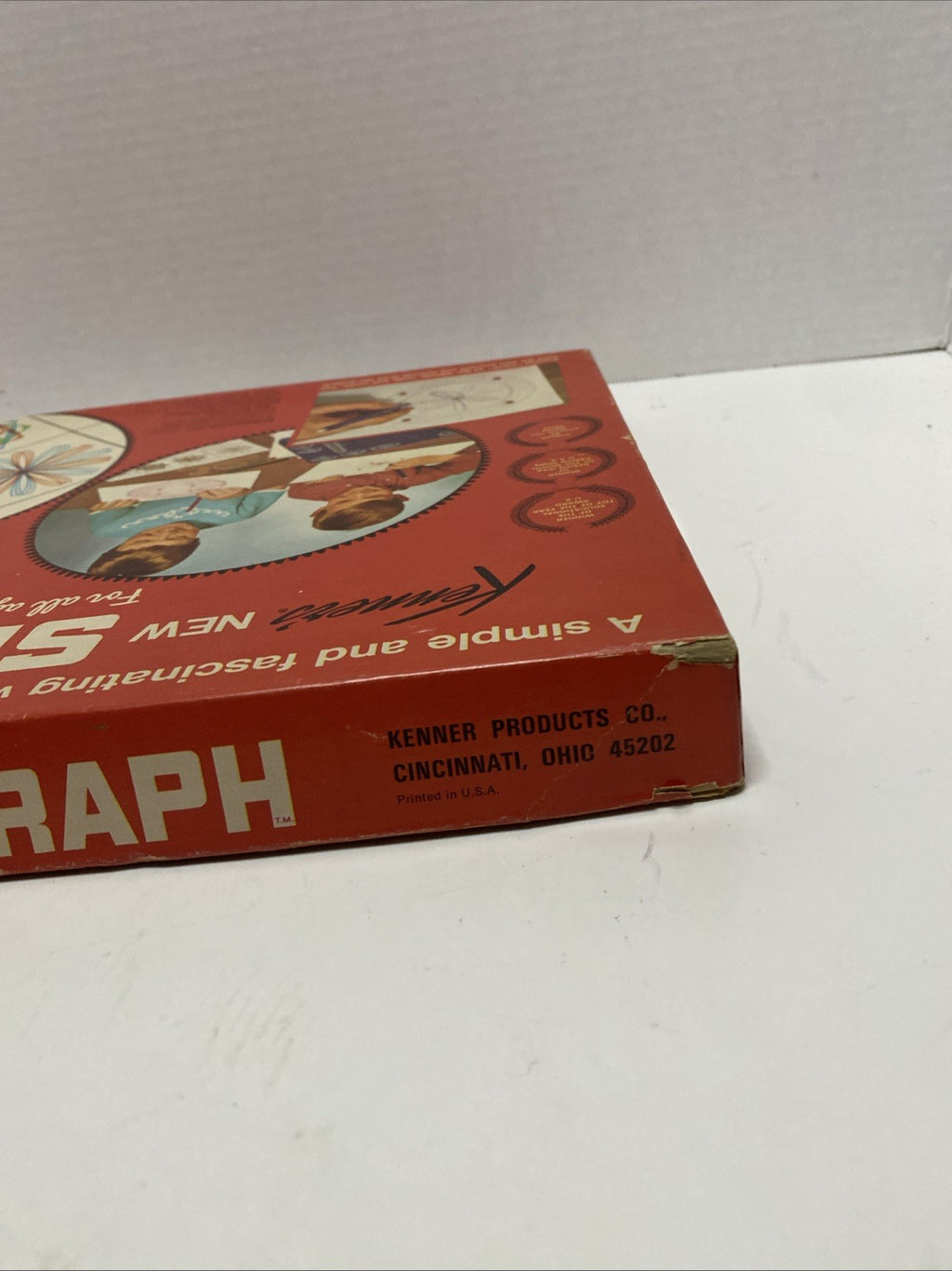 Vintage Kenners 1967 : SPIROGRAPH game (Complete Wheels  & DRIED PENS) complete