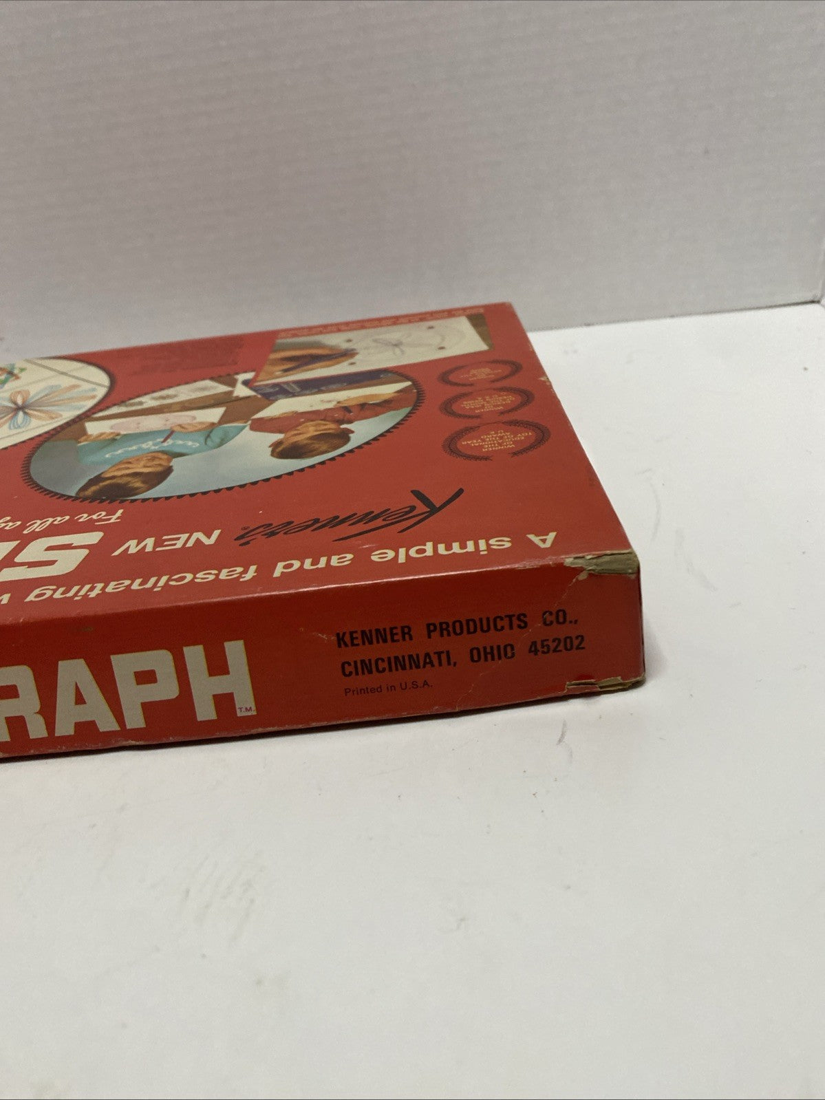 Vintage Kenners 1967 : SPIROGRAPH game (Complete Wheels  & DRIED PENS) complete