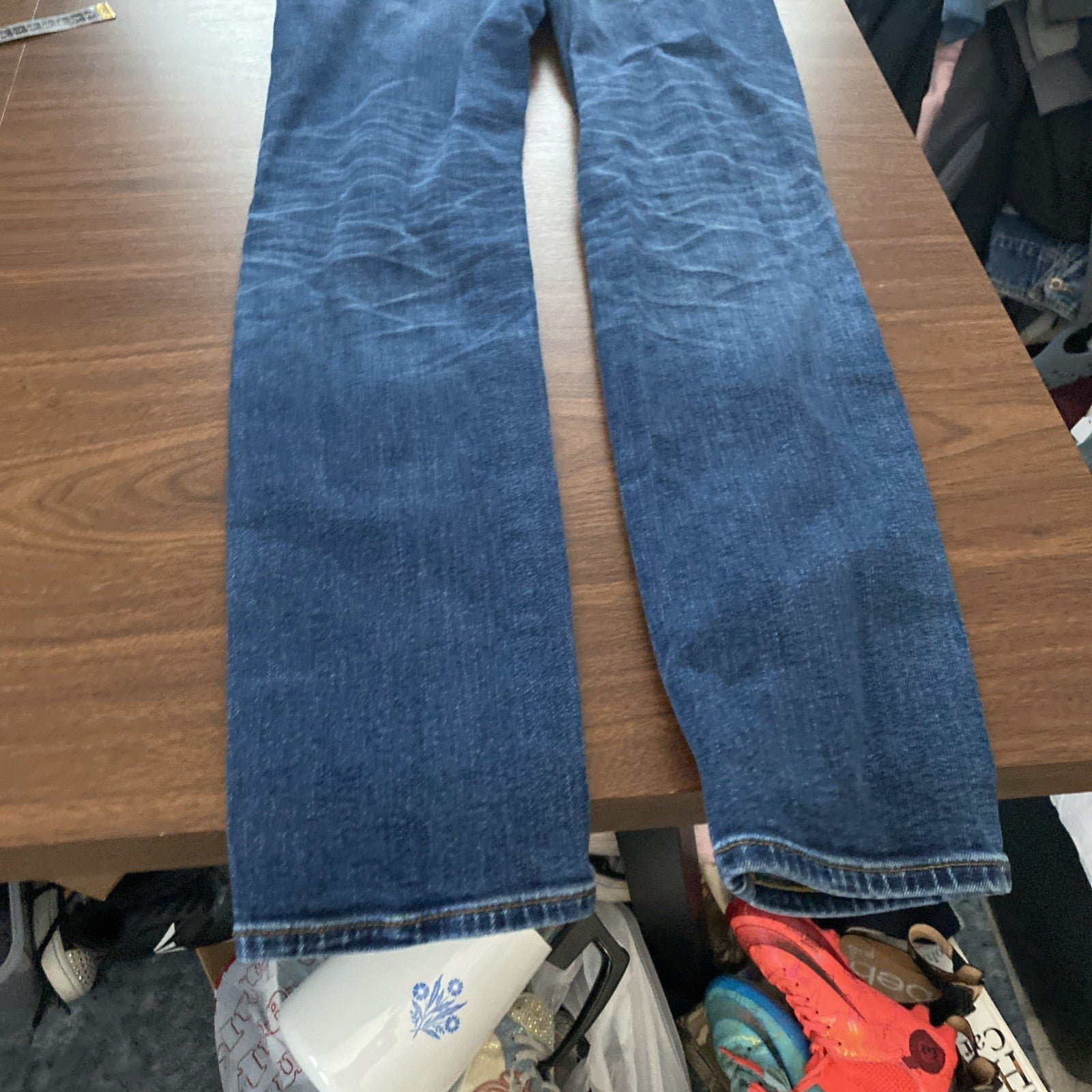 American Eagle next level flex 28X 30 women’s jeans Distressed