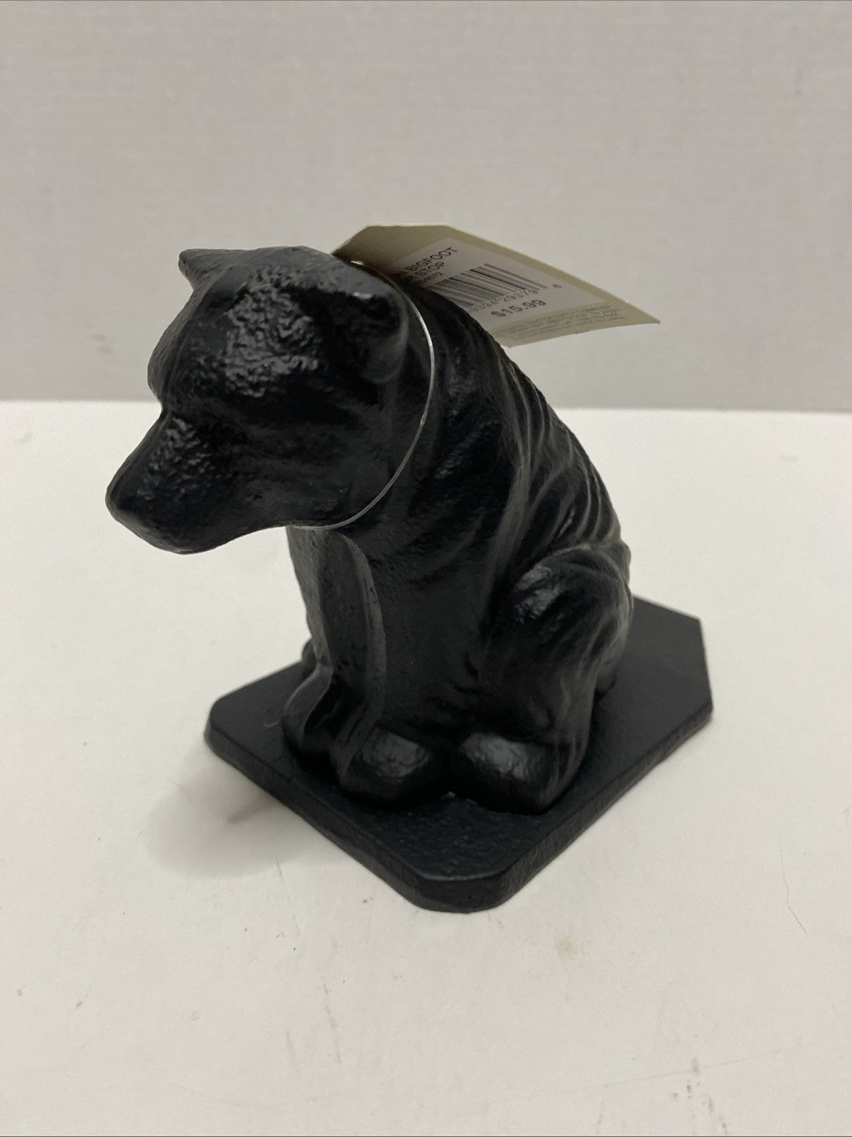 Black Bear Cast Iron Doorstop