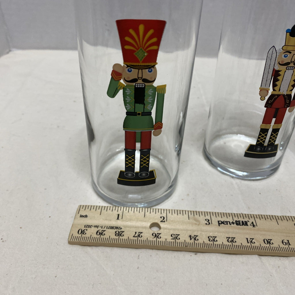 Set Of 4 “Nutcracker” Glasses
