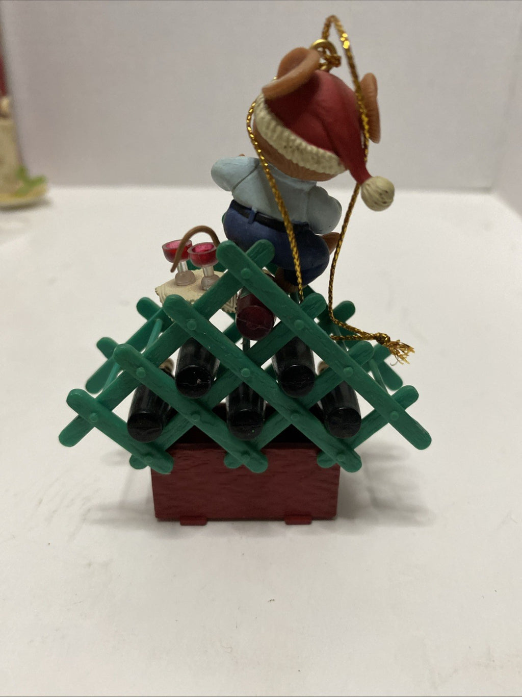 Christmas Traditions Matrix Christmas tree ornament wine rack mouse 1995