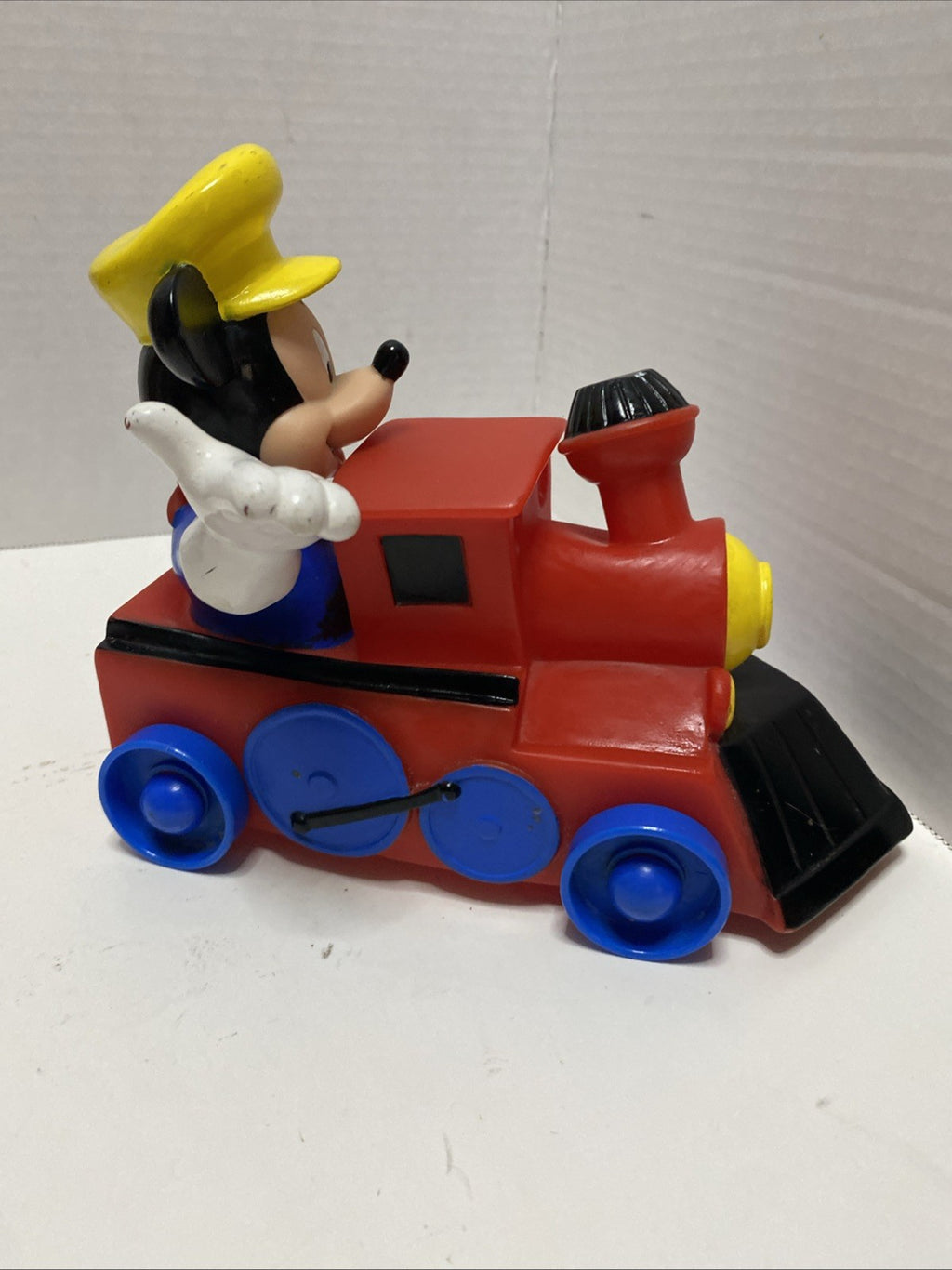 1996 Disney Mickey Mouse Bubble Bath Toy Train Exclusive Johnson Promotional