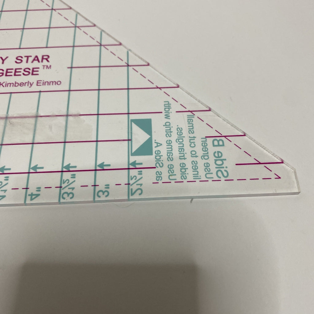EZ Quilting Easy Star & Geese Ruler-9-1/4"X13" - 8823748