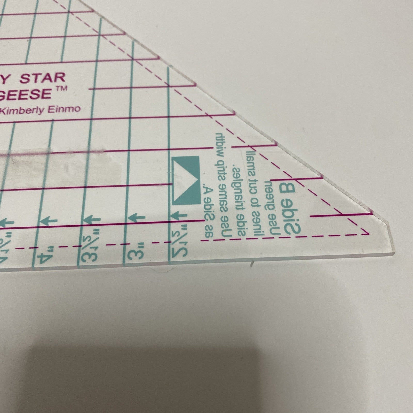 EZ Quilting Easy Star & Geese Ruler-9-1/4"X13" - 8823748