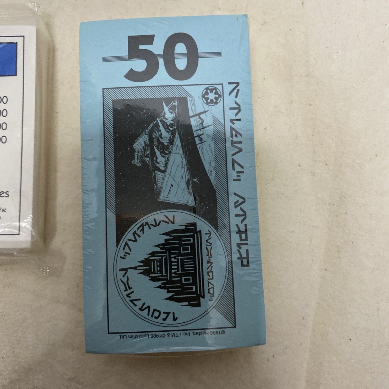 Star Wars Monopoly, Unused, pieces still sealed in plastic!