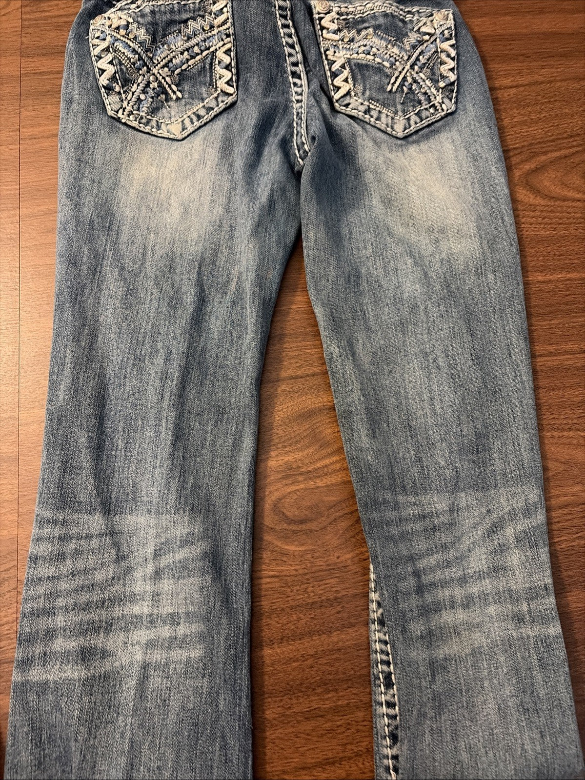 Grace In LA Women’s Distressed Denim Jeans Size 25