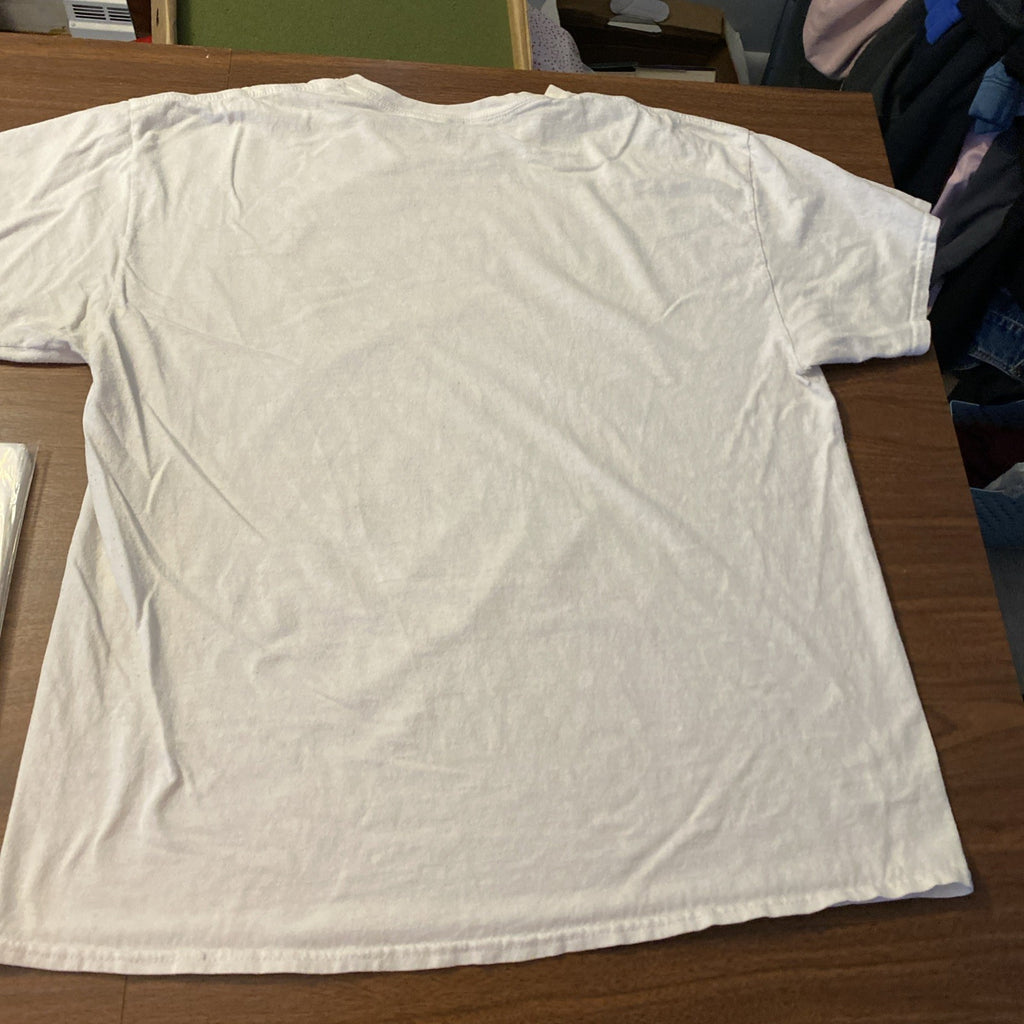 Marvel T Shirt Adult XL Short Sleeve White Tee Mens X-Large