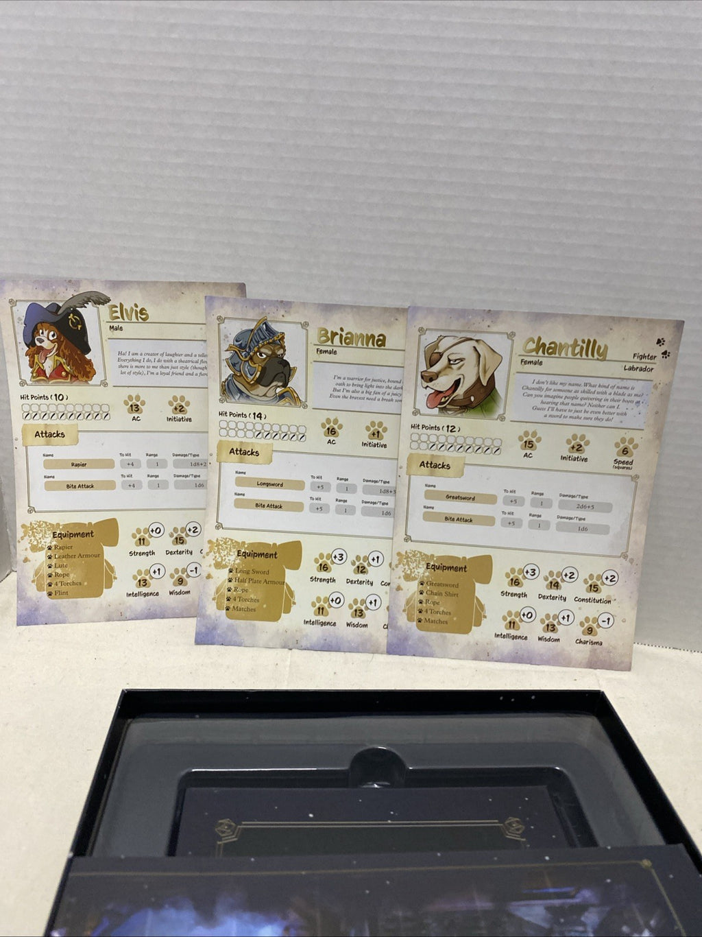 Animal Adventures SFAA-SS RPG Starter Set (Box Set) Intelligent Dogs & Cats Game