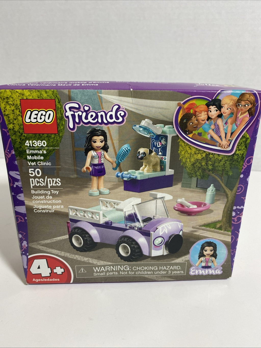 LEGO Friends 41360 Emma's Mobile Vet Clinic NEW