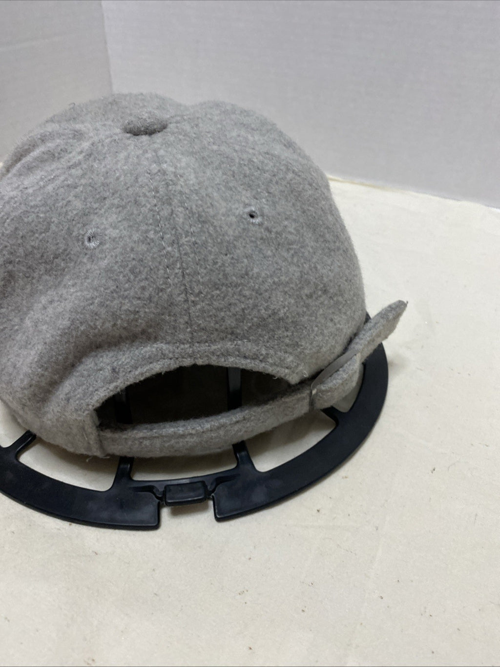 Women's Victoria's Secret PINK Baseball Strapback One Size Hat Gray Wool Blend