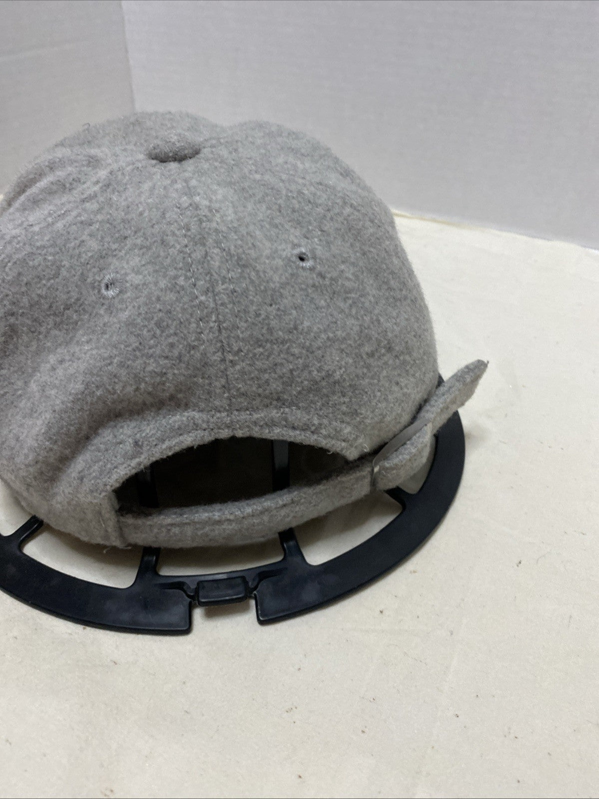 Women's Victoria's Secret PINK Baseball Strapback One Size Hat Gray Wool Blend