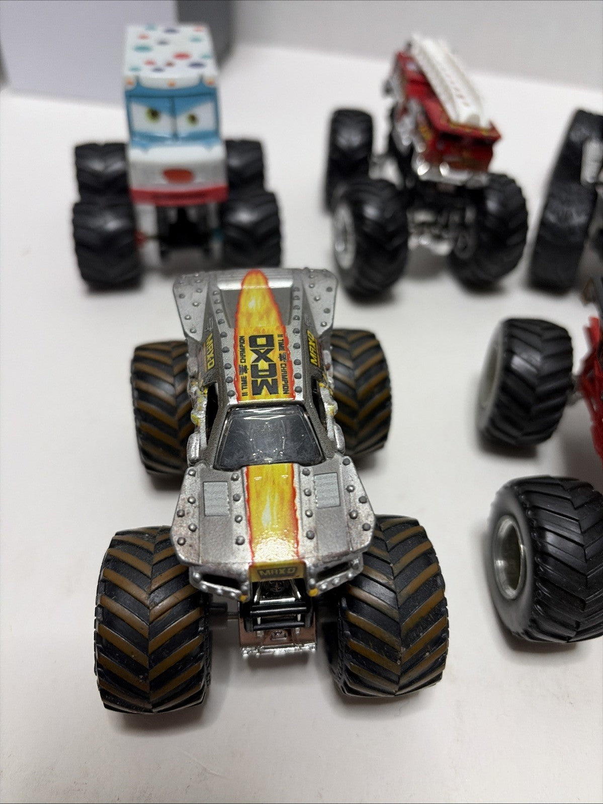 Monster Jam Lot Of 7 Diecast 1:64 Scale Monster Trucks