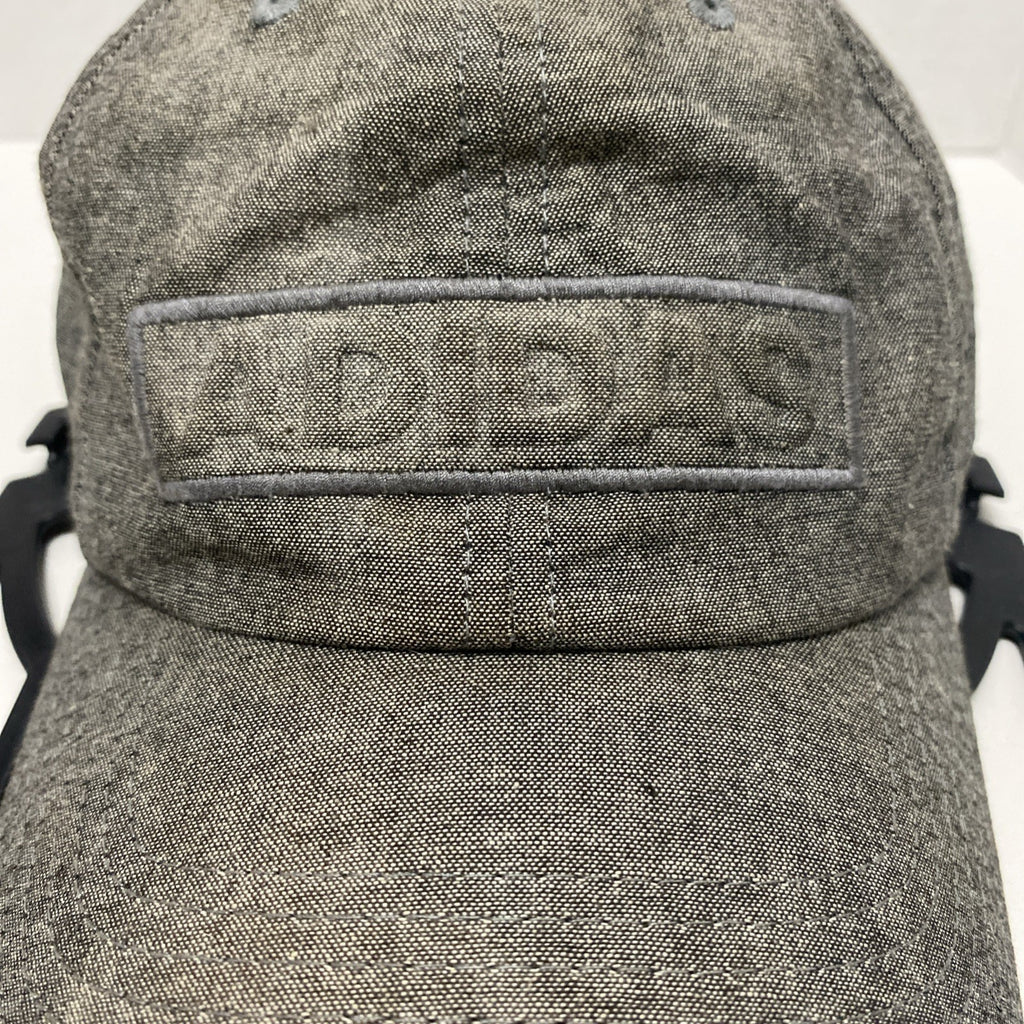 Adidas gray baseball cap grayed Out