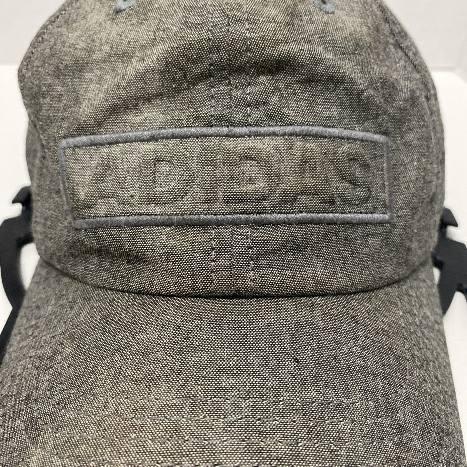 Adidas gray baseball cap grayed Out