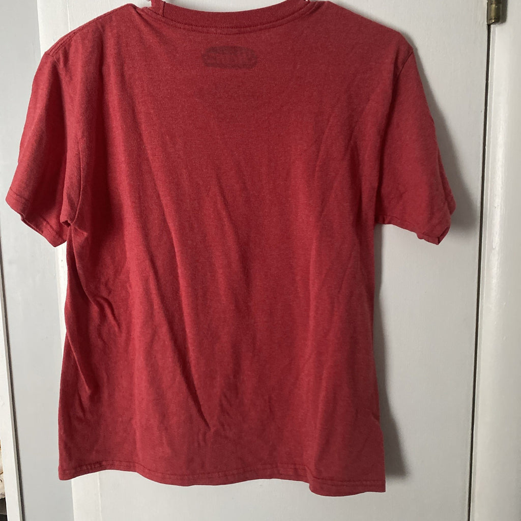 Heinz Tomato Ketchup Vintage Faded Print Red T-Shirt Size 14/16