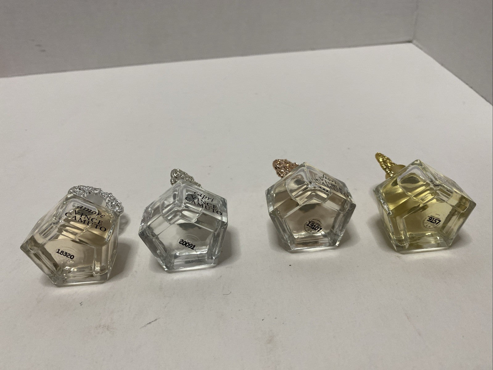 4- Vince Camuto, CAPRI, AMORE, FIORE V EAU DE PARFUM Splash minis 0.25oz