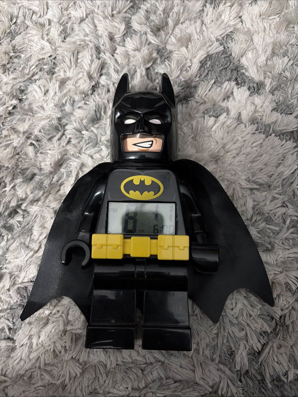 LEGO Batman 10" Alarm Clock DC Comics Super Heroes Digital Light Up Display