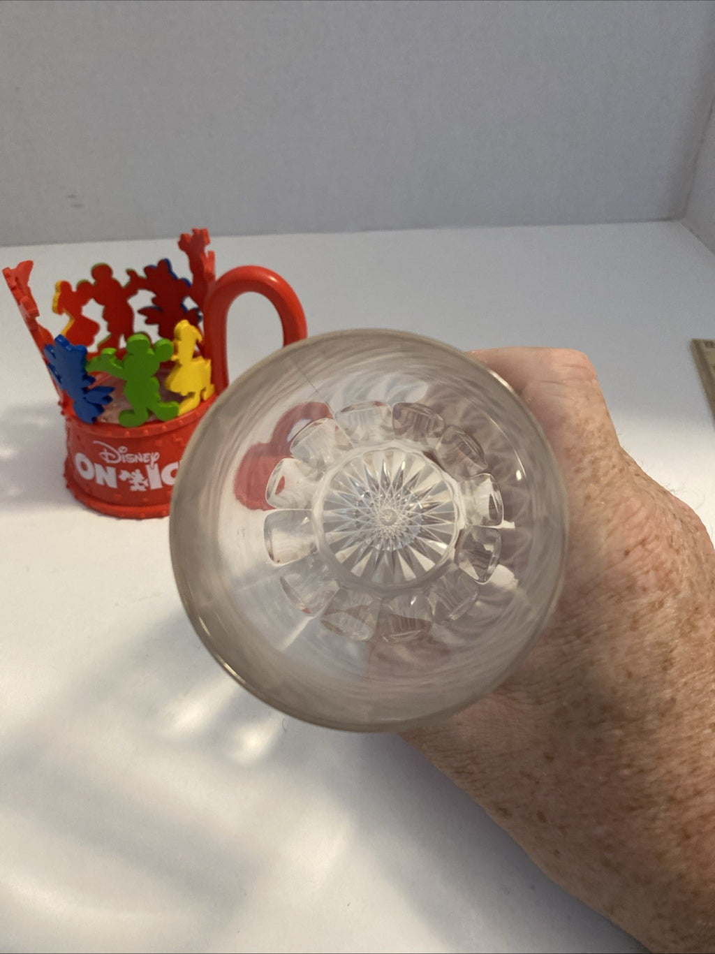 Disney On Ice Souvenir  Mickey Mouse  Cup/ Mug 7" Tall-Light Up. NEEDS BATTERY