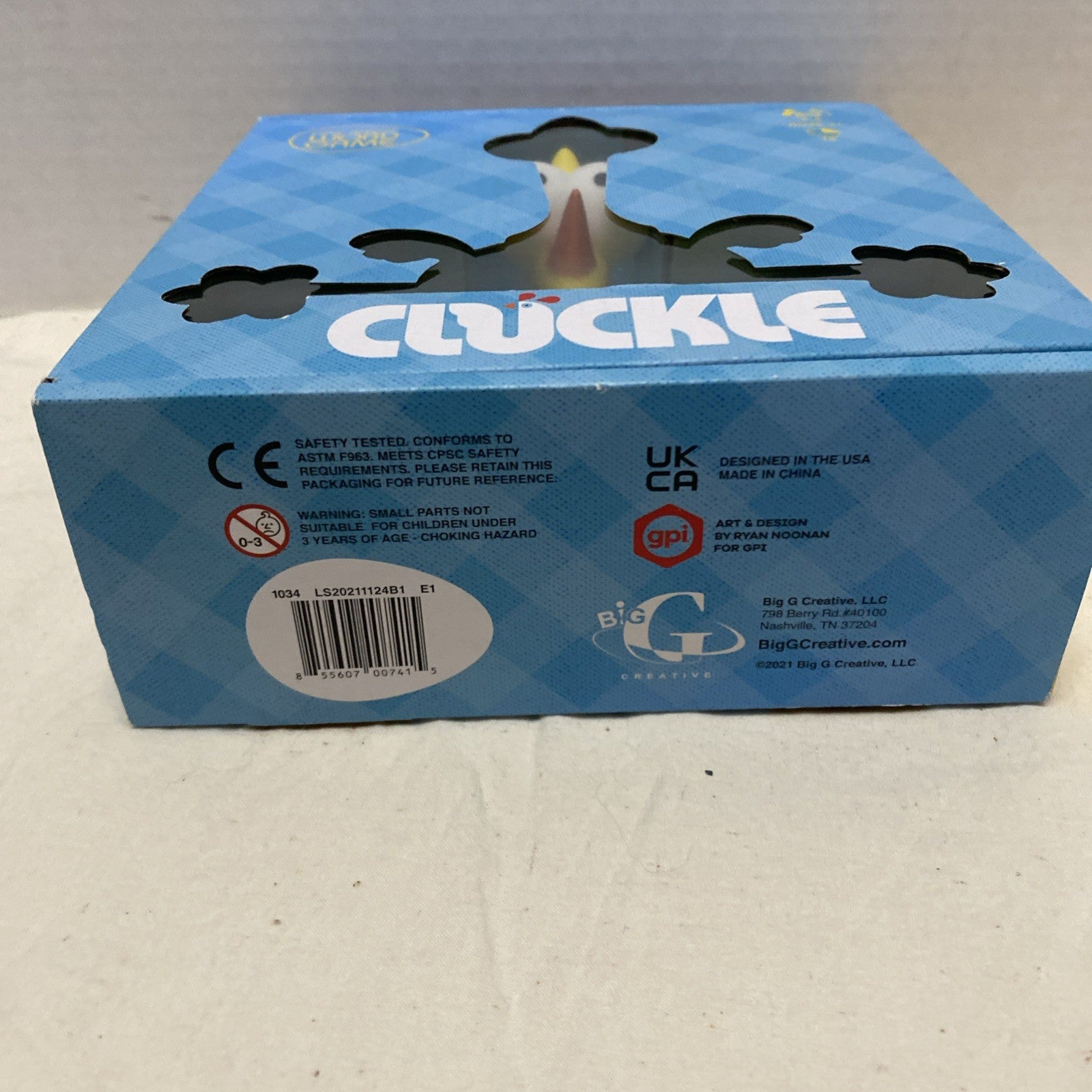 Big G Creative Boardgame Cluckle Box VG/EX