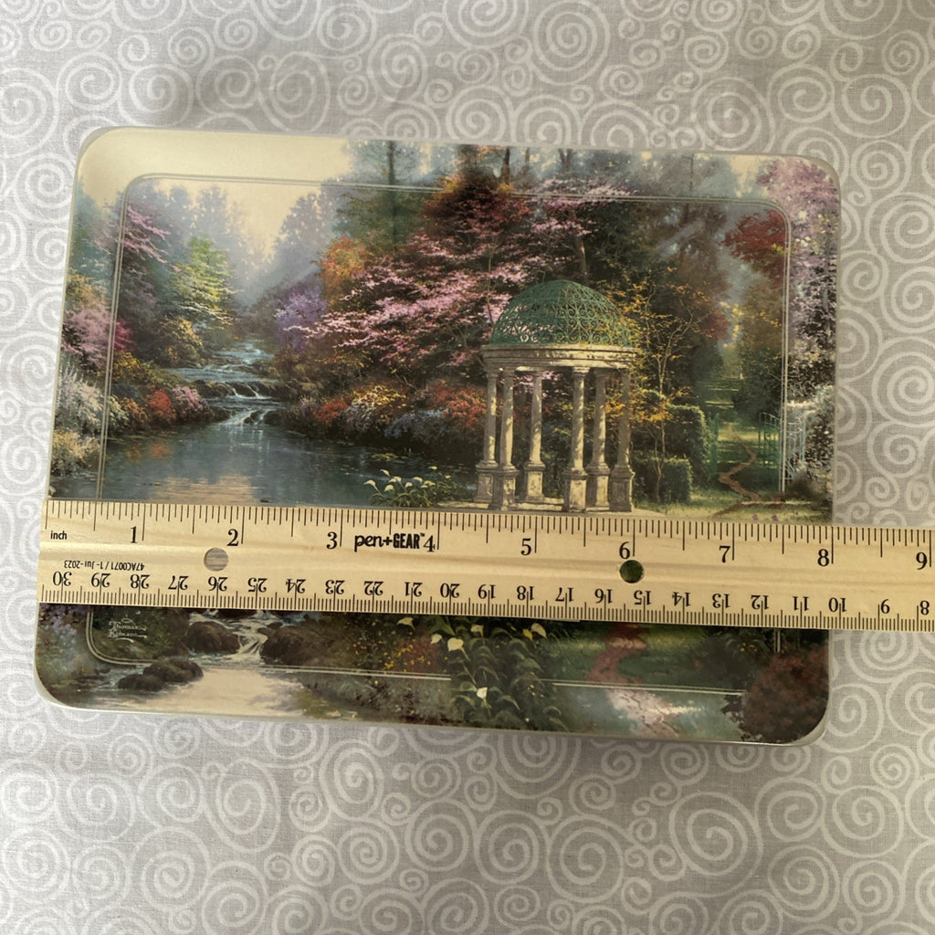 Thomas Kincade 1998 “The Garden Of Prayer” Collectors Plate Bradford Exchange 