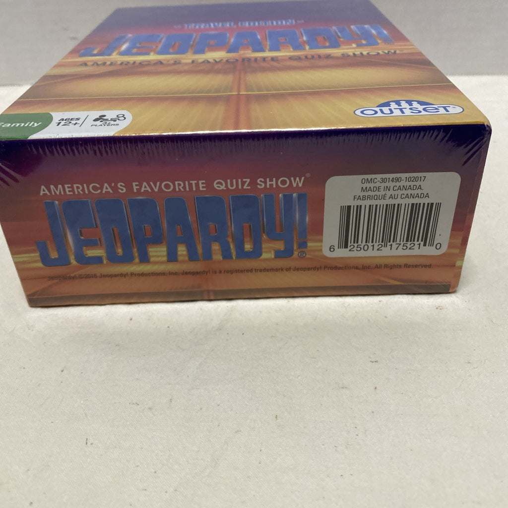 New! Jeopardy! Travel Edition - Sealed Boxed Game