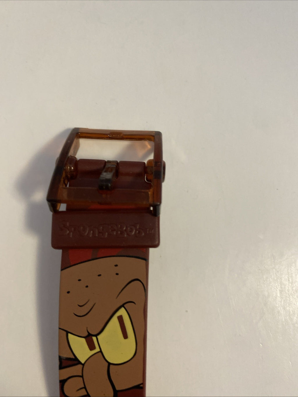 Burger King 2004 Squidward Watch Nickleodeon Spongebob Squarepants Movie No Tin