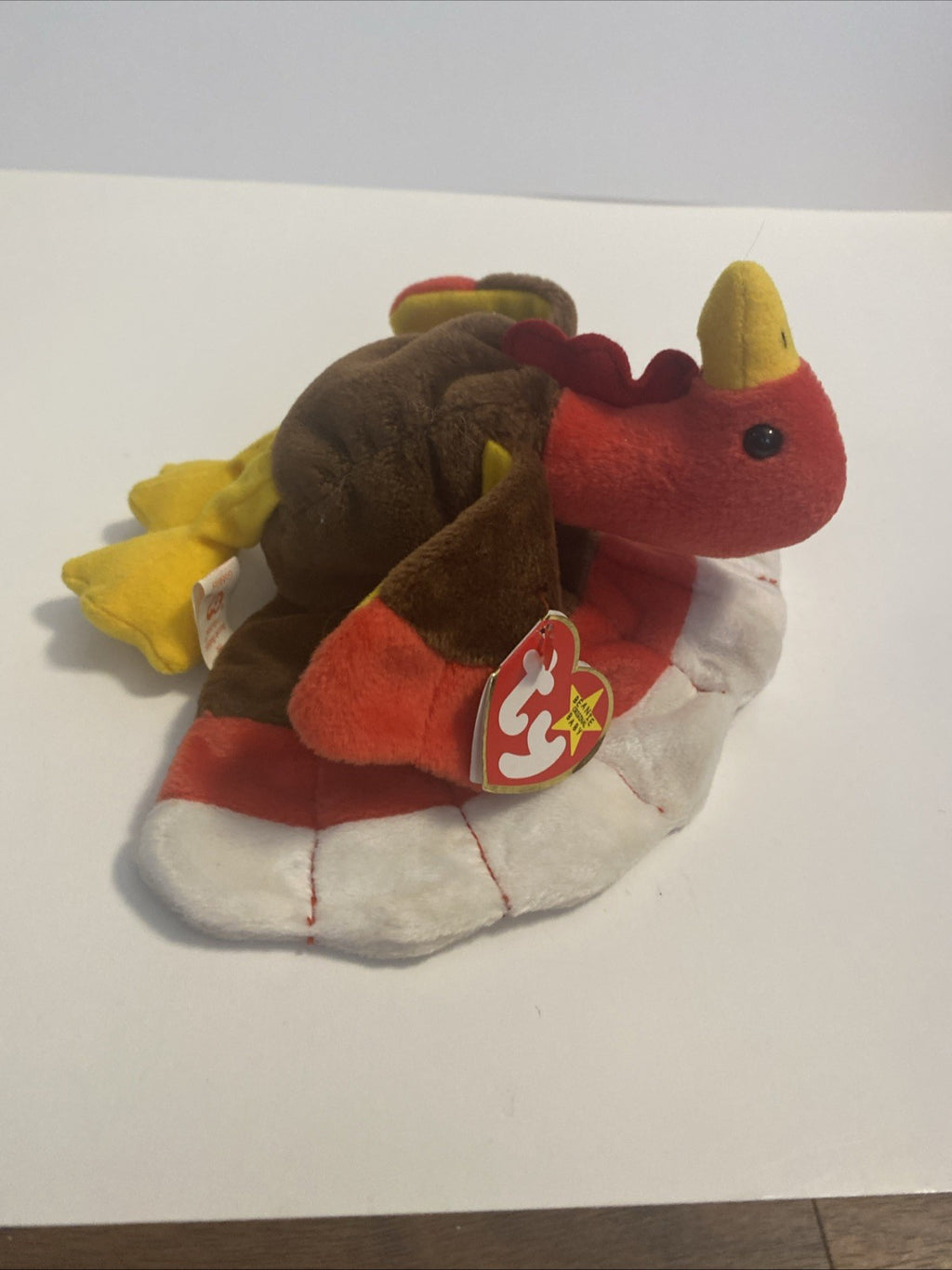 TY Beanie Baby – GOBBLES the Turkey (5.5 in)