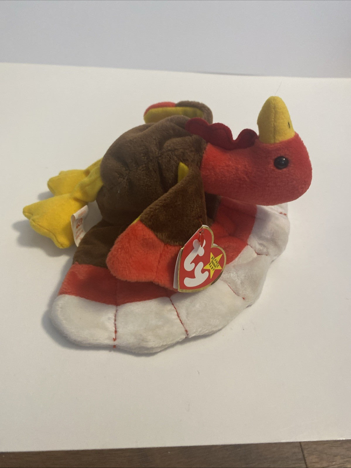 TY Beanie Baby – GOBBLES the Turkey (5.5 in)