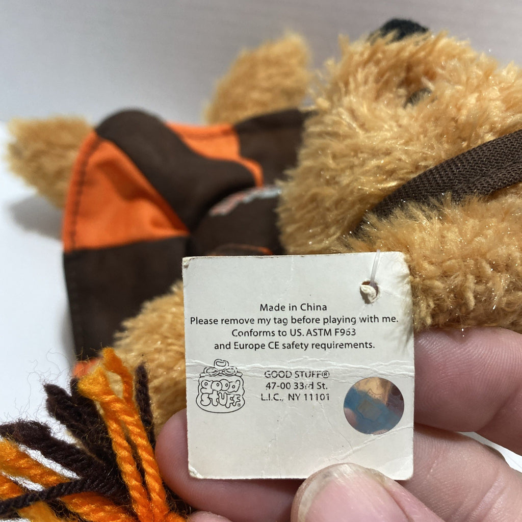 NFL Cleveland Browns cheerleader plush teddy bear
