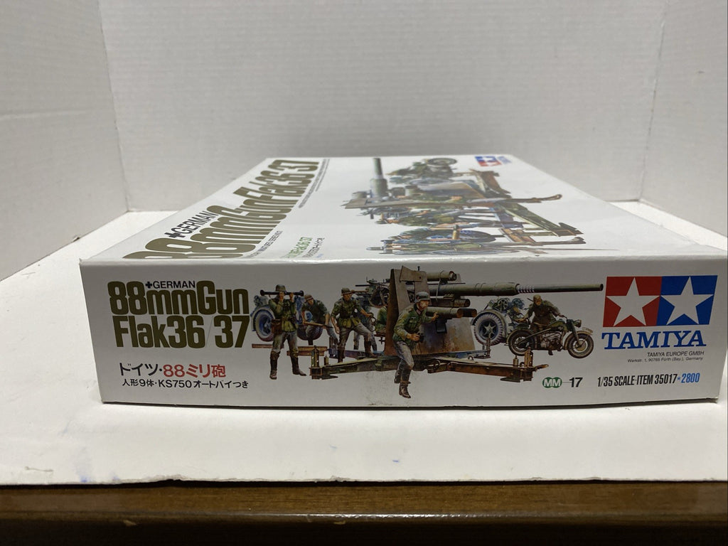 Tamiya 35017 1/35 German 88mm Gun Flak 36/37