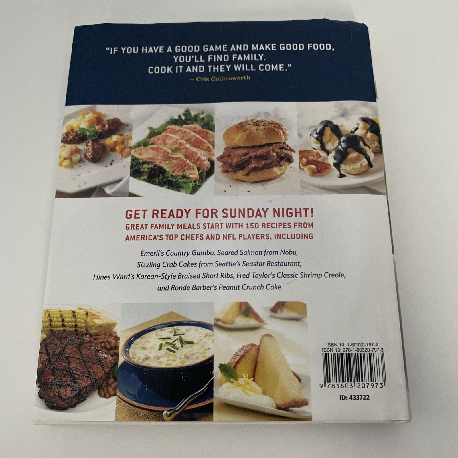 NBC Sunday Night Football Cookbook 150 Great Family Recipes America's Pro AR121