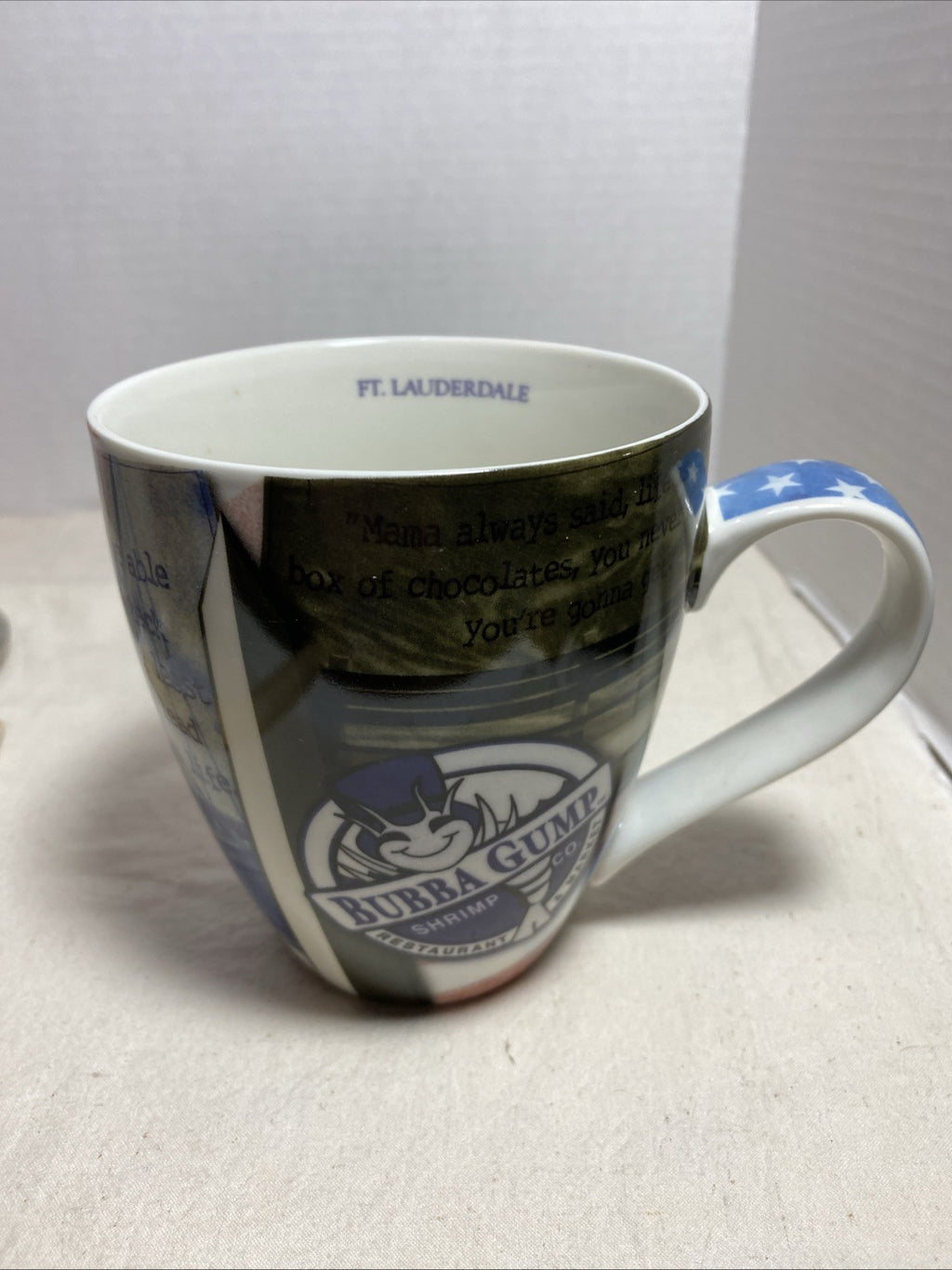 Vintage Bubba Gump Shrimp Co. Mug, Coffee Cup, Forrest Gump, Ft Lauderdale